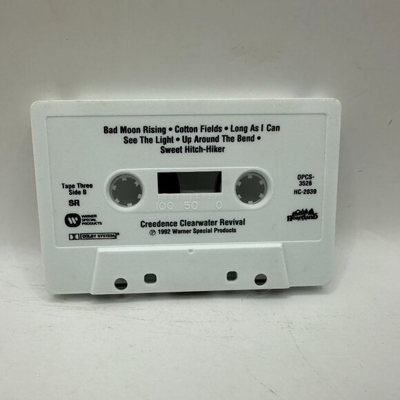 Creedence Clearwater Revival Audio Cassette Tape 1992 Warner Special Products - Picture 5 of 5